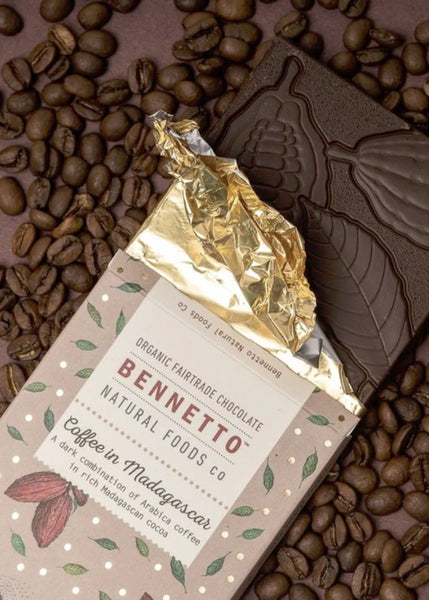 Bennetto Chocolate Coffee in Madagascar 76% Cocoa
