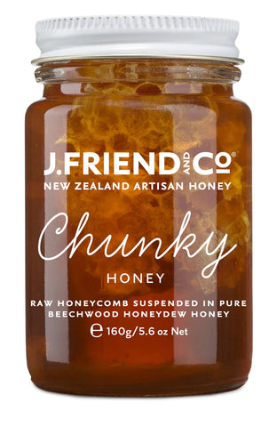 J. Freind Honey Chunky Honey 160gm