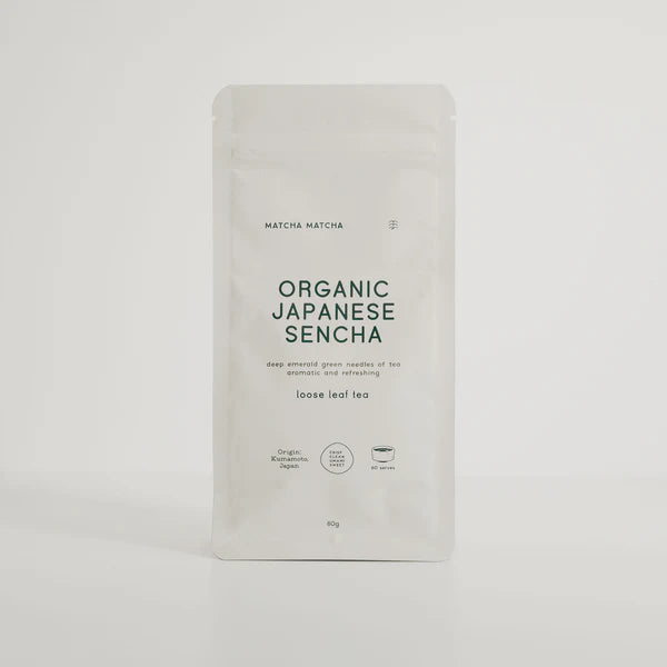 Matcha Matcha Organic Japanese Sencha 80gm | Loose Tea Leaves