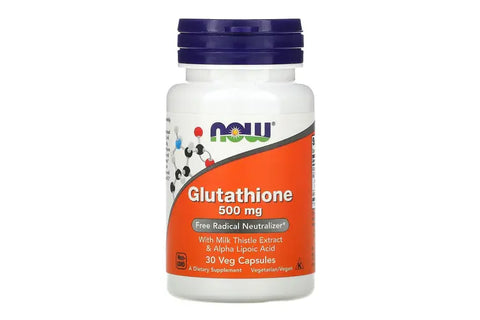 Now Glutathione 500 mg 30Veg Capsules