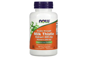 Now Milk Thistle Extract, Double Strength 300 mg 100Veg Capsules