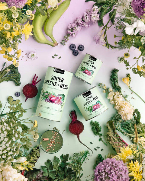 Nutra Organics Super Greens + Reds 300gm