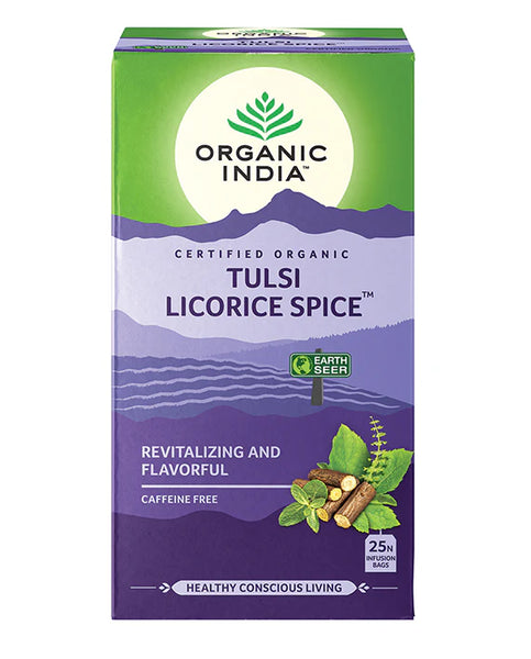 Organic India Tulsi Licorice Spice 25tbags - 10% off