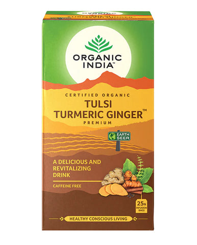Organic India Tulsi Tumeric Ginger 25tbags - 10% off