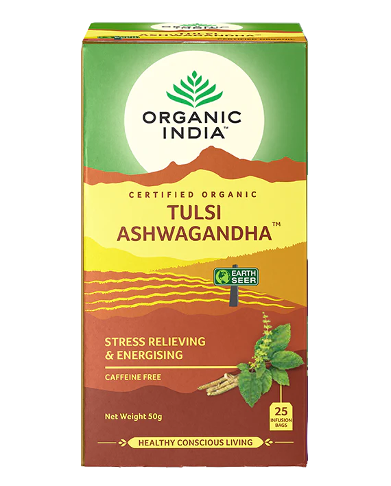 Organic India Tulsi Ashwagandha 25tbags - 10% off