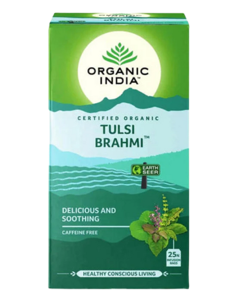 Organic India Tulsi Brahmi 25tbags - 10% off