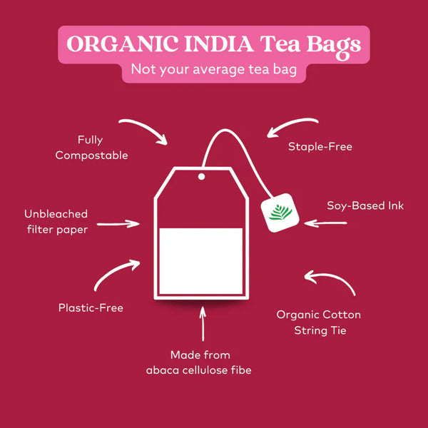 Organic India Tulsi Cinnamon Rose 25tbags - 10% off