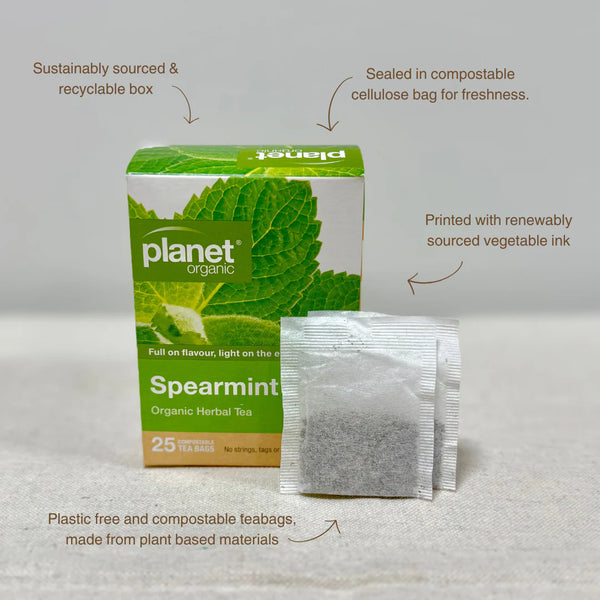 Planet Organic Spearmint 25tbags