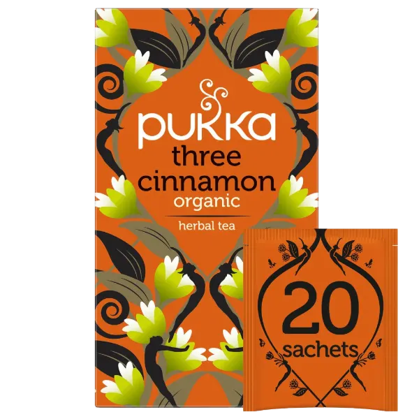 Pukka Tea Three Cinnamon 20tbags