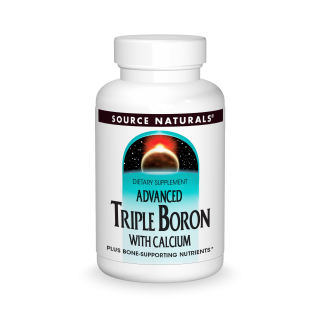 Source Naturals Advanced Triple Boron with Calcium 120caps