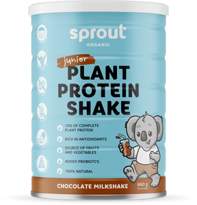 Sprout Organic Junior Plant Protein Shake Chocolate 660gm