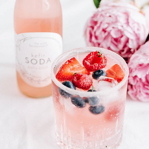 the wild fermentary Kefir Soda – Berry Blush 350ml