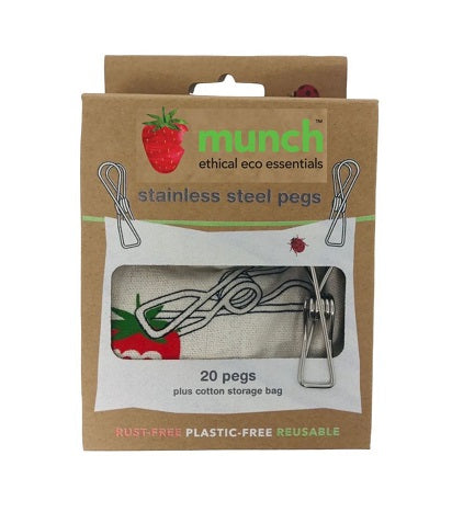 Munch Stainless Steel Pegs