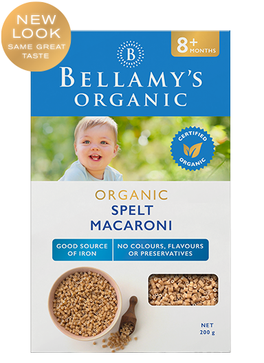 Bellamy's Certified Organic Spelt Macaroni