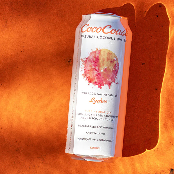 CocoCoast Lychee Coconut Water 500ml