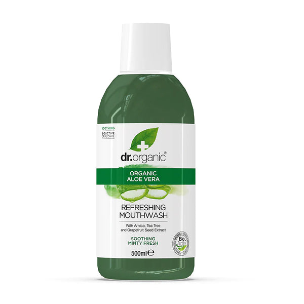 Dr. Organic Aloe Vera Mouthwash 500ml