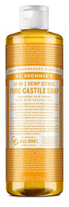Dr. Bronner's 18-in-1 Hemp Citrus Pure-Castile Liquid Soap 473ml