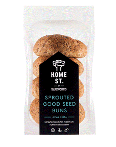 Home St. Sprouted Good Seed Buns 4pk