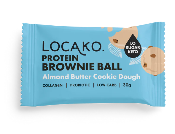 Locako Protein Brownie Balls - Almond Butter Cookie Dough 30gm