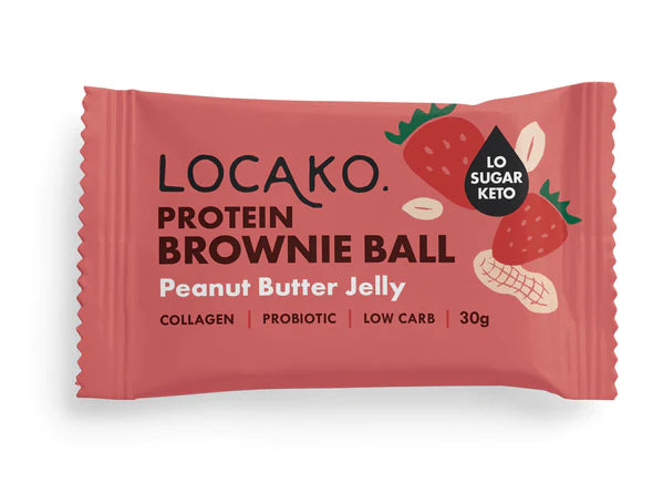 Locako Protein Brownie Balls - Peanut Butter Jelly 30gm