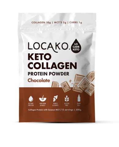 Locako Keto Collagen Protein Powder Chocolate 300g