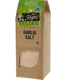 Mrs Rogers Organic Garlic Salt