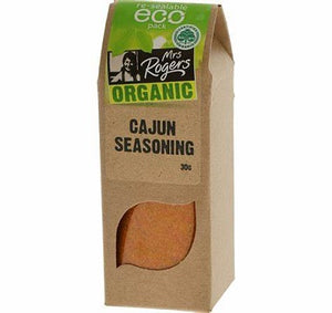 Mrs Rogers Organic Cajun Seasoning 30gm