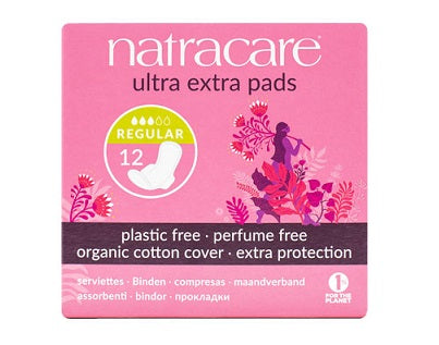 Natracare Ultra Extra Regular Period Pads 12pcs