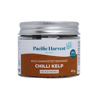 Pacific Harvest Flavoured Kelp Seasoning (NZ Made, Wild harvested) Chilli