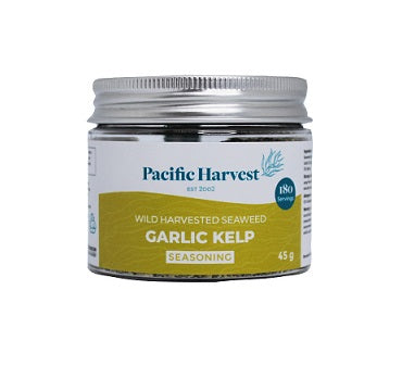 Pacific Harvest Flavoured Kelp Seasoning (NZ Made, Wild harvested) Garlic