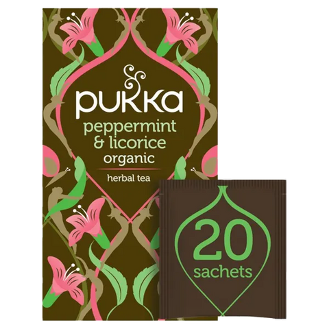 Pukka Tea Peppermint & Licorice 20tbags