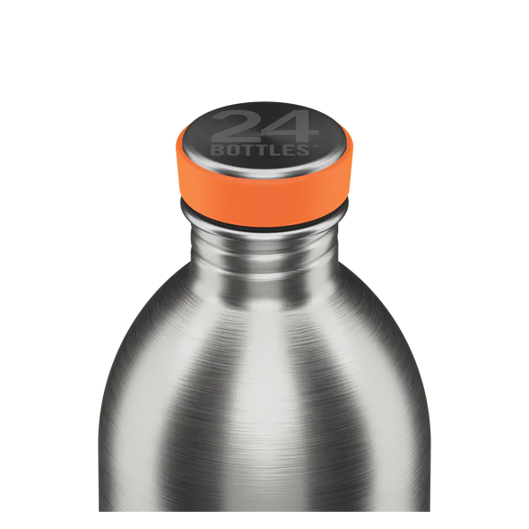 24 Bottles Urban Bottle Brushed Steel 1000 ml