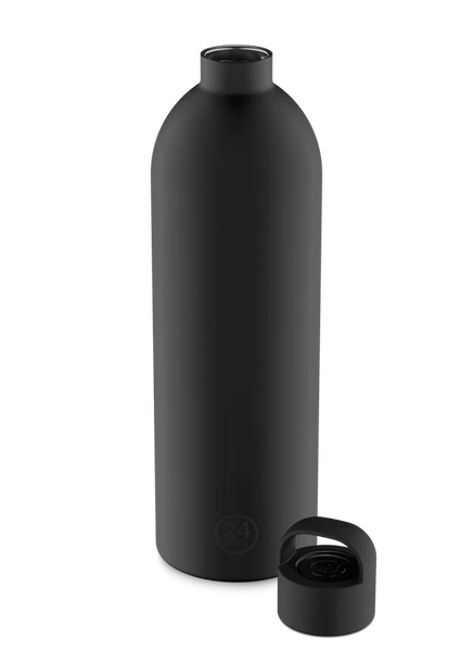 24 Bottles Clima Bottle Tuxedo Black 1500 ml