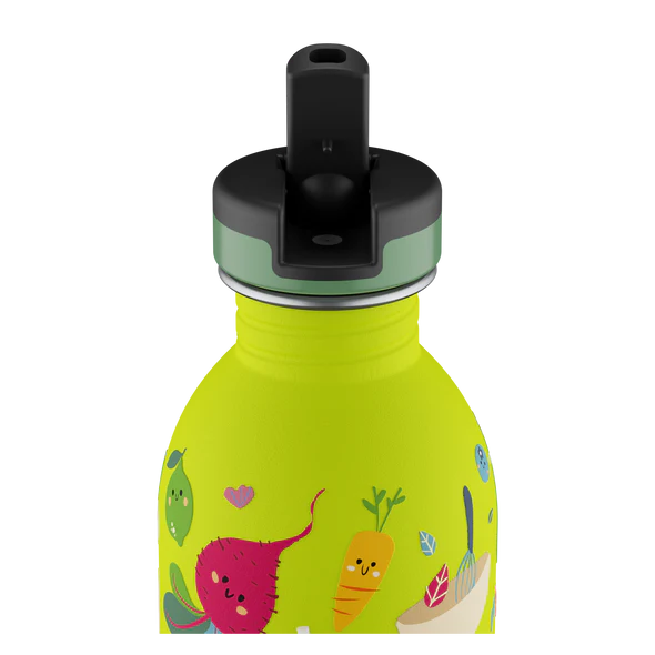 24 Bottles Kids Bottle Veggie Friends 250 ml