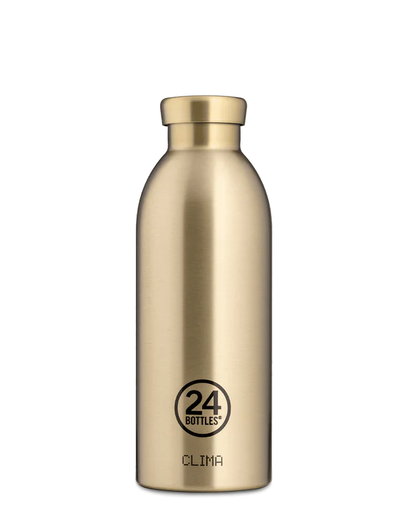 24 Bottles Clima Stainless Prosecco Gold 500ml - 10% off