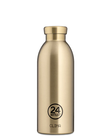 24 Bottles Clima Stainless Prosecco Gold 500ml - 10% off