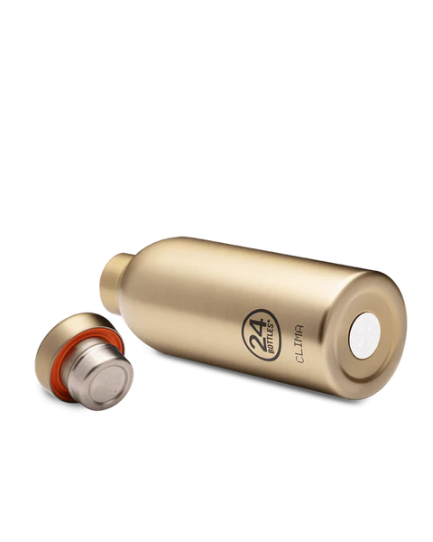 24 Bottles Clima Stainless Prosecco Gold 500ml - 10% off
