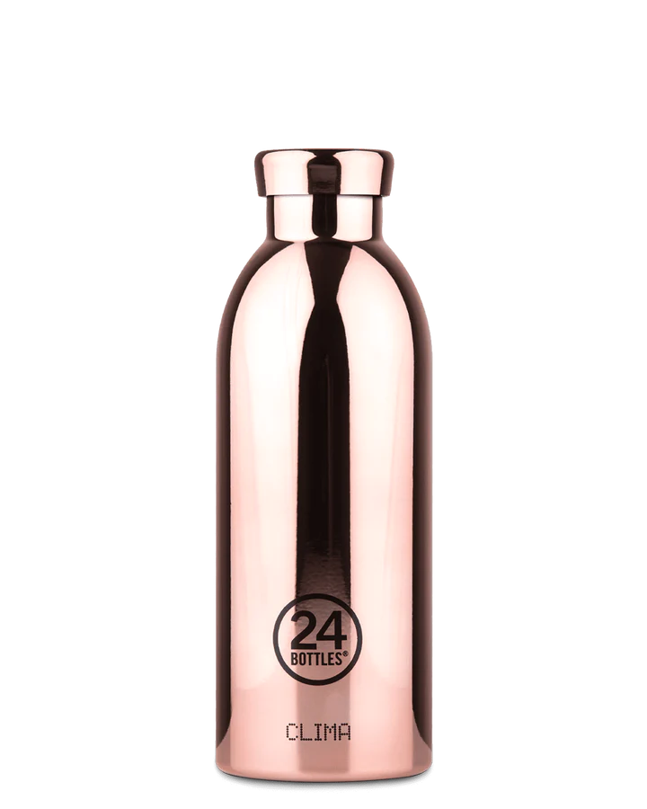 24 Bottles Clima Stainless ROSE GOLD - 500 ML - 10% off