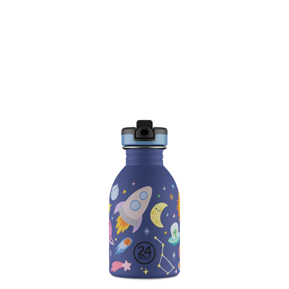 24 Bottles Kids Bottle Space Friends 250 ml