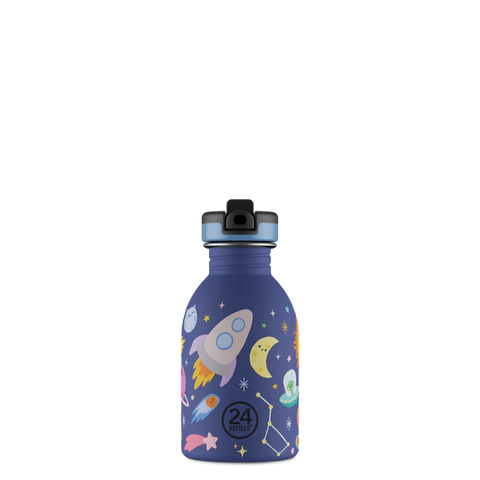 24 Bottles Kids Bottle Space Friends 250 ml