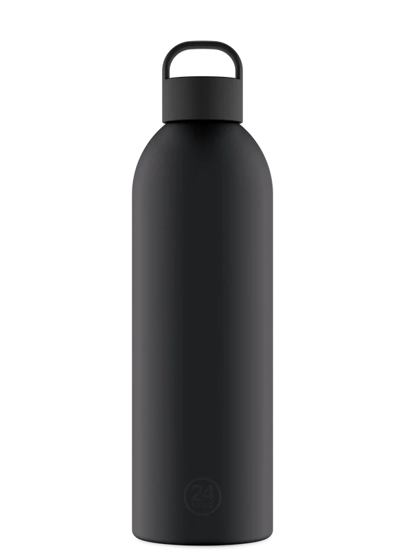 24 Bottles Clima Bottle Tuxedo Black 1500 ml
