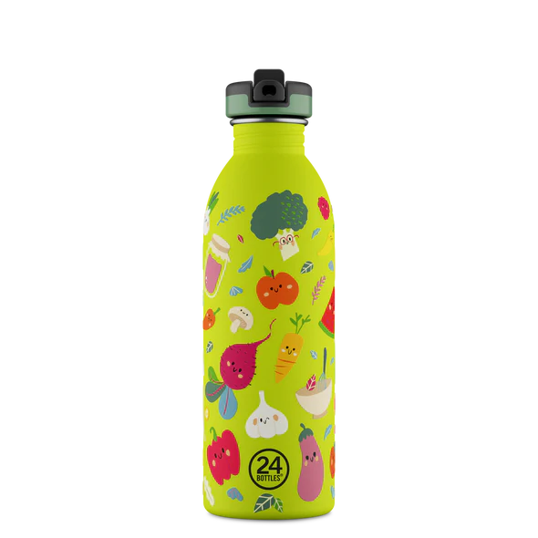 24 Bottles Kids Bottle Veggie Friends 500 ml