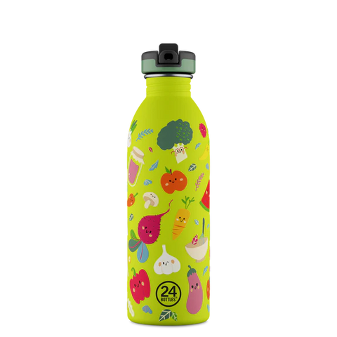 24 Bottles Kids Bottle Veggie Friends 500 ml