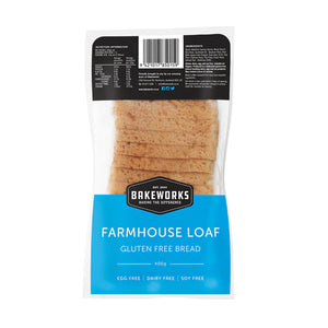 Bakeworks Gluten Free Bread White Farmhouse Loaf