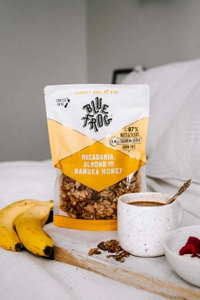 Blue Frog Macadamia, Almond & Manuka Honey 350gm - 20% off