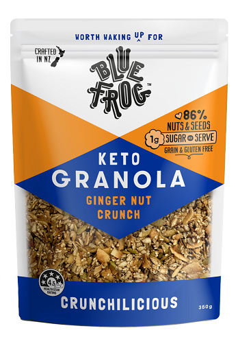 Blue Frog Ginger Nut Crunch CRUNCHILICIOUS 350gm - 20% off