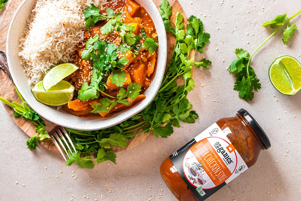 Ozganics Butter Chicken Style Curry Sauce 500gm