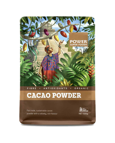 Power Superfoods Cacao Powder - Origin 500gm