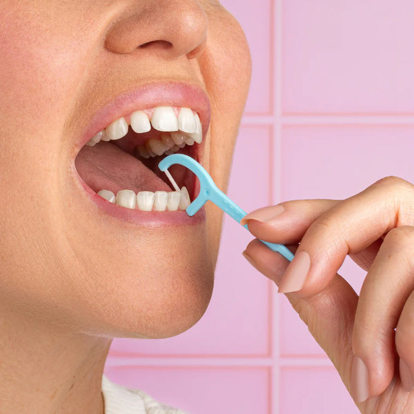 Grin Ultra Smooth 100% Recycled Adults Floss Picks 40pk