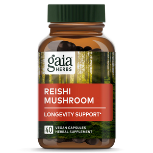 Gaia Herbs Reishi Mushroom 40vcaps